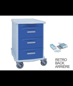 Carrello da farmacia Double Face