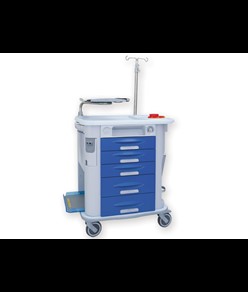 CARRELLO AURION EMERGENZA - blu