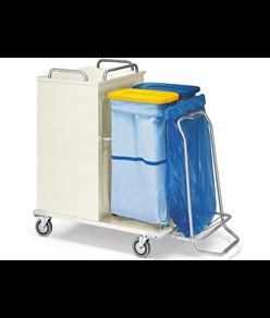 Carrello lavanderia chiuso