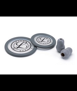 KIT LITTMANN 40017: 2 membrane+anello+olive per Classic III, Cardiology IV-grigio