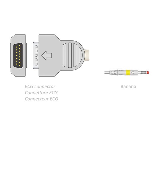 Cavo paziente per ECG Cavo paziente per ECG