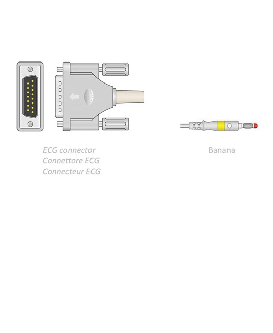Cavo paziente per ECG Cavo paziente per ECG