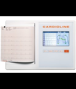 CARDIOLINE ECG200L FULL (Glasgow + EasyApp) - schermo a colori touch da 7"