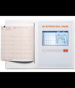 CARDIOLINE ECG200L FULL (Glasgow + EasyApp) - schermo a colori touch da 7"