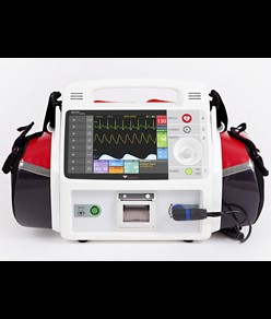 DEFIBRILLATORE RESCUE LIFE 9 con temp. - inglese