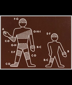 Rete tubolare per mano/gomito/braccio Zerolatex Surgifix