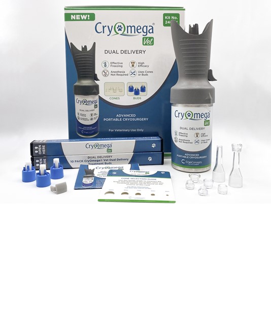 KIT CRIOCHIRURGICO CRYOMEGA VET DUAL DELIVERY