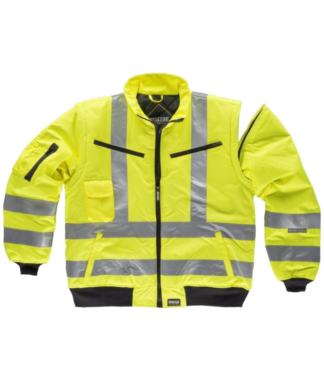 Giubbotto da lavoro alta visibilità Workteam