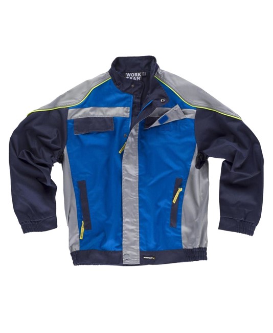 Giubbotto da lavoro combinato tre colori Workteam Giubbotto da lavoro combinato tre colori Workteam