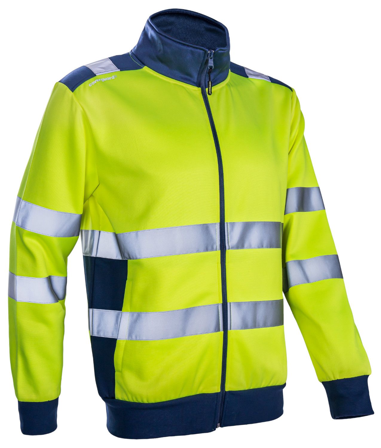 Giacca in maglia alta visibilità giallo Coverguard Gokkan
