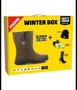 Stivaletto antinfortunistico S3 con kit da lavoro invernale Safety Jogger Alaska