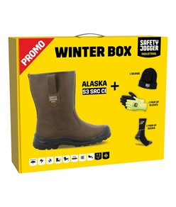 Stivaletto antinfortunistico S3 con kit da lavoro invernale Safety Jogger Alaska