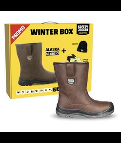 Stivaletto antinfortunistico S3 con kit da lavoro invernale Safety Jogger Alaska