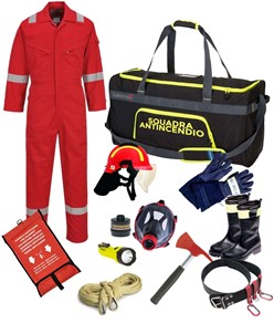Kit Safemax con D.P.I. per addetto antincendio