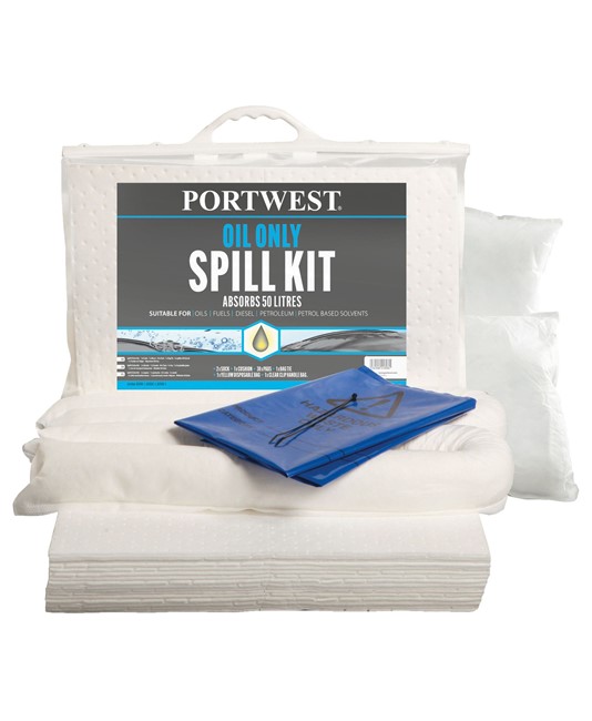 Kit di prodotti assorbenti Portwest SM61 Kit di prodotti assorbenti Portwest SM61