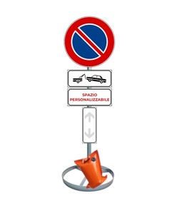 Kit per divieto di sosta temporaneo