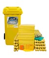 Kit assorbente in bidone carrellato  serie Chemical