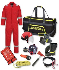 Kit antincendio Safemax con D.P.I.