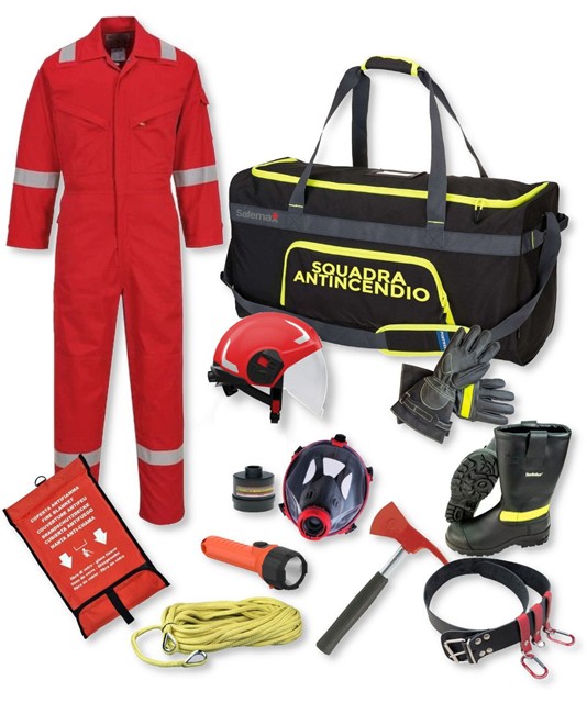 Kit antincendio Safemax con D.P.I. Kit antincendio Safemax con D.P.I.