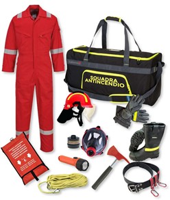 Kit Safemax con D.P.I. per addetto antincendio