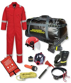 Kit antincendio Safemax con D.P.I.