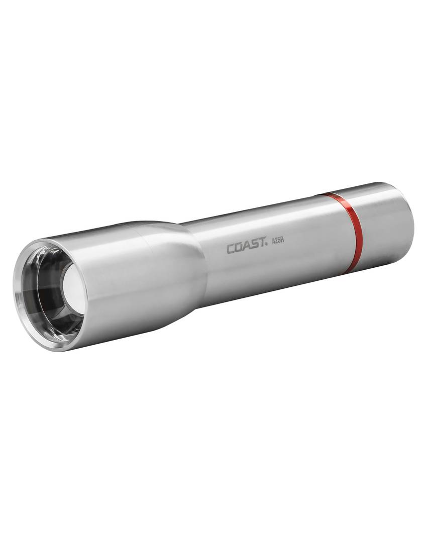 A25R torcia ricaricabile in acciaio inossidabile (1000 lumen) Coast