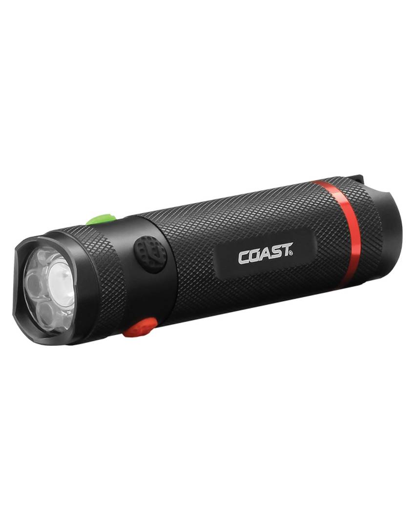 Torcia TX12 con luce bianca, rossa e verde - in scatola regalo Coast