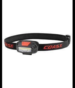 torcia frontale FL13 con luce rossa e bianca Coast