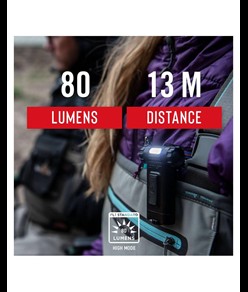 lampada a clip HX4 - luce rossa Coast