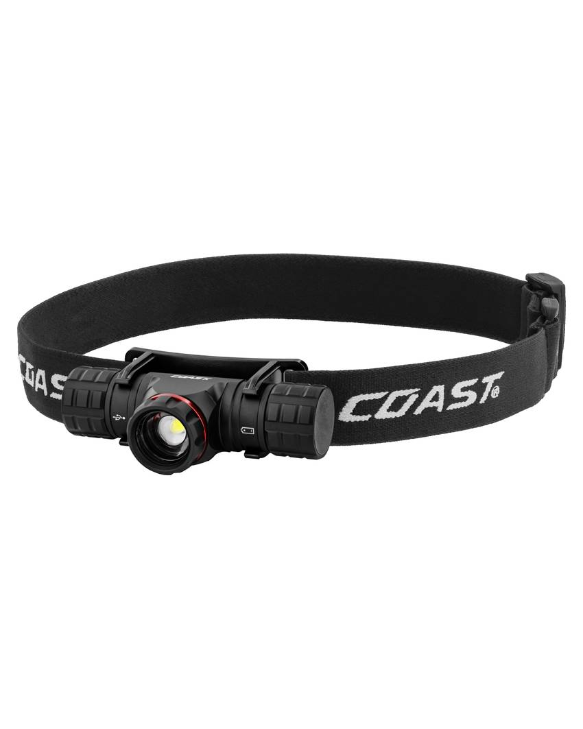 lampada frontale ricaricabile XPH30R 1200 lumen Coast