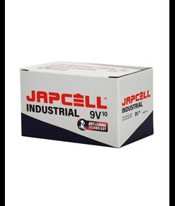 batteri da 9V / 6LR61 Industrial Japcell