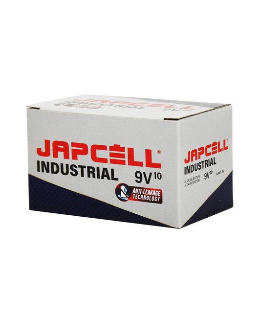 batteri da 9V / 6LR61 Industrial Japcell batteri da 9V / 6LR61 Industrial Japcell
