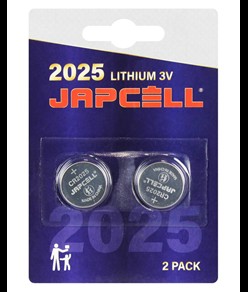 Batterie al Litio CR2025 Japcell