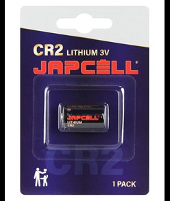 Batteria al litio CR2 Japcell