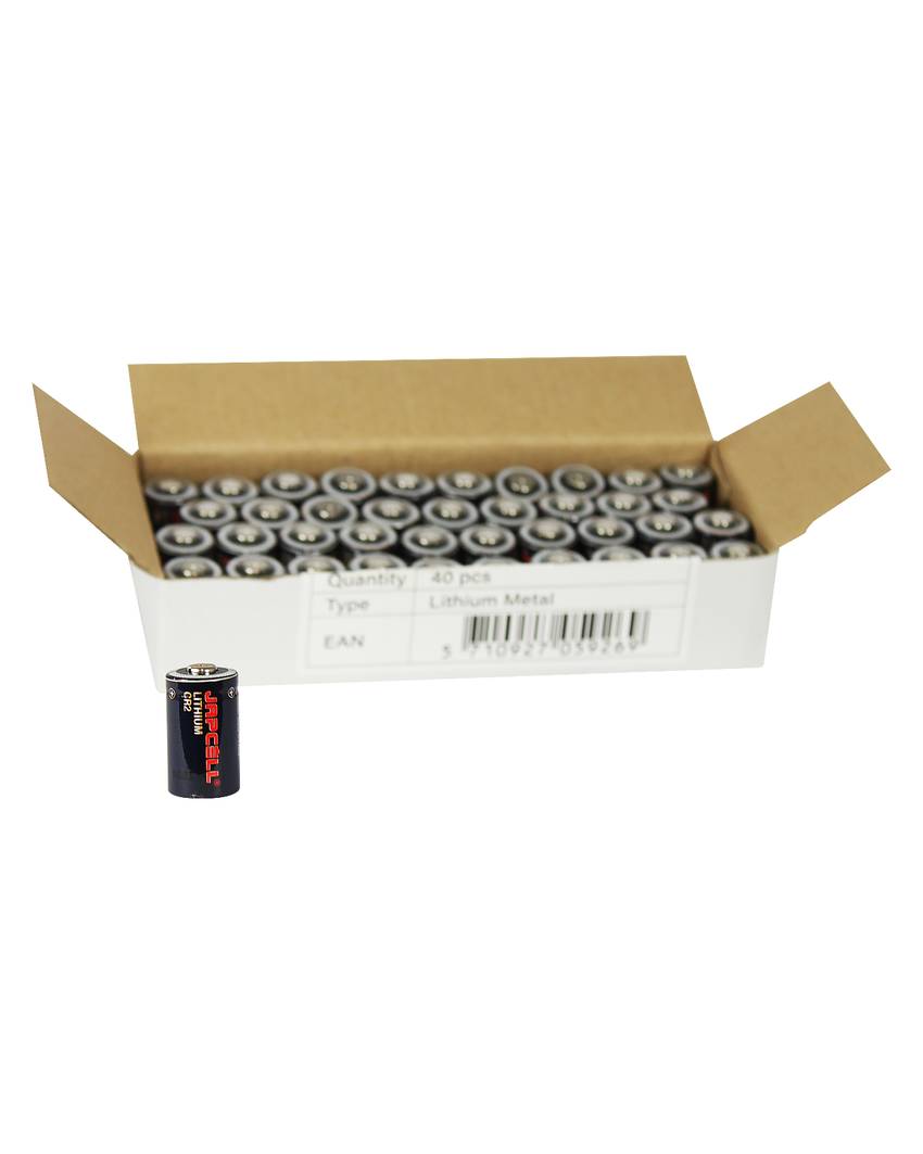 Batterie al Litio CR2 Japcell