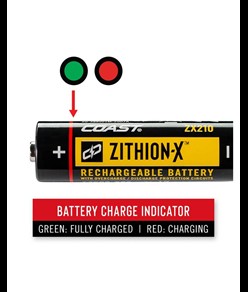 ZX210 Batteria ricaricabile Coast