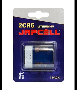 Batteria al Litio 2CR5 anche per miscelatori Oras (1 pezzo Pacco) Japcell