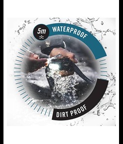 WPH30R Lampada frontale ricaricabile e impermeabile Coast