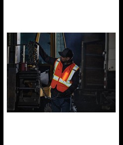 Gilet di sicurezza con luce LED Coast SV350