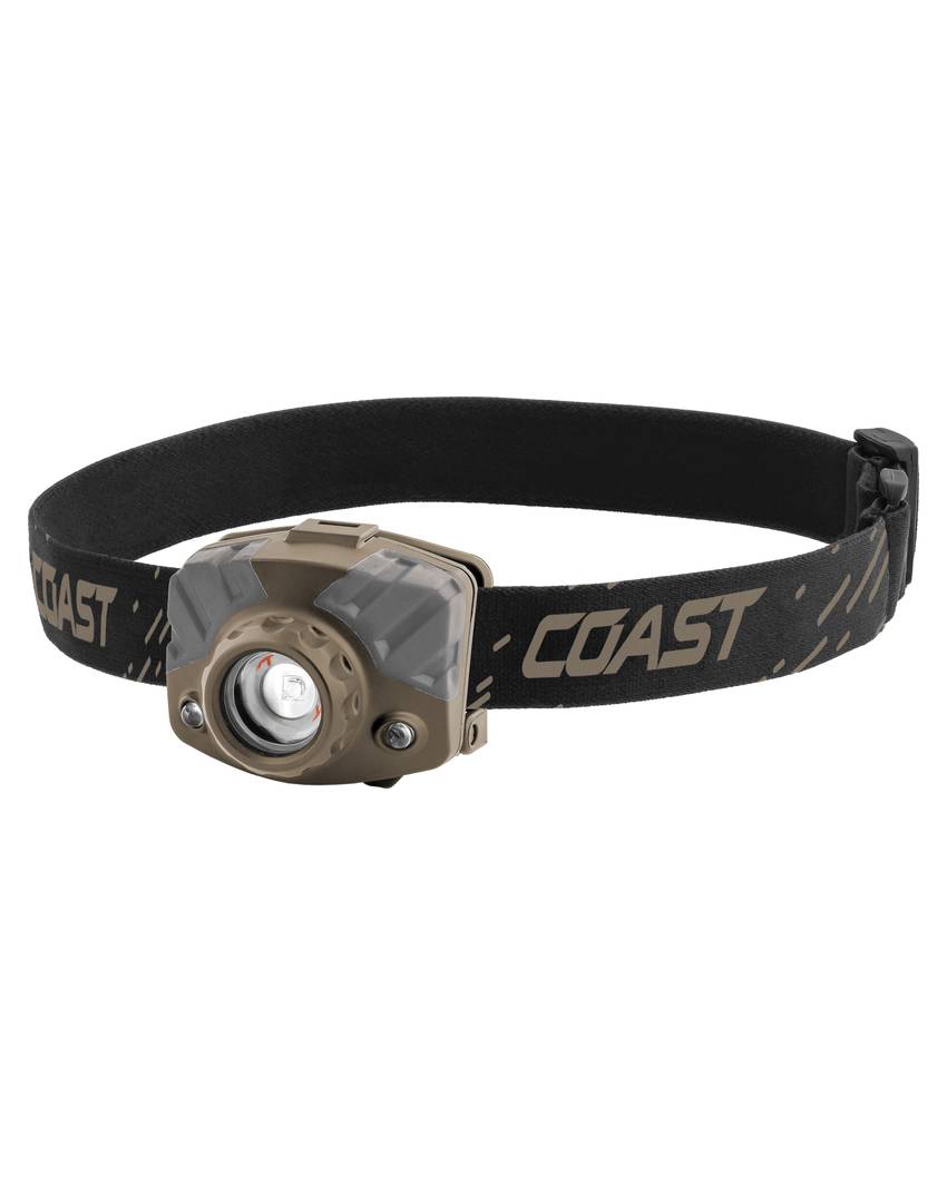 FL65 lampada frontale - camouflage - (415 lumen) - confezione blister Coast
