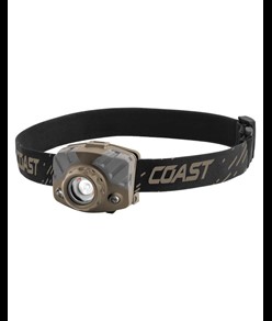 FL65 lampada frontale - camouflage - (415 lumen) - confezione blister Coast