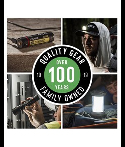 Batterie ricaricabili Coast AA USB-C 1.5V 2400 mAh incluse di cavo di ricarica. Coast