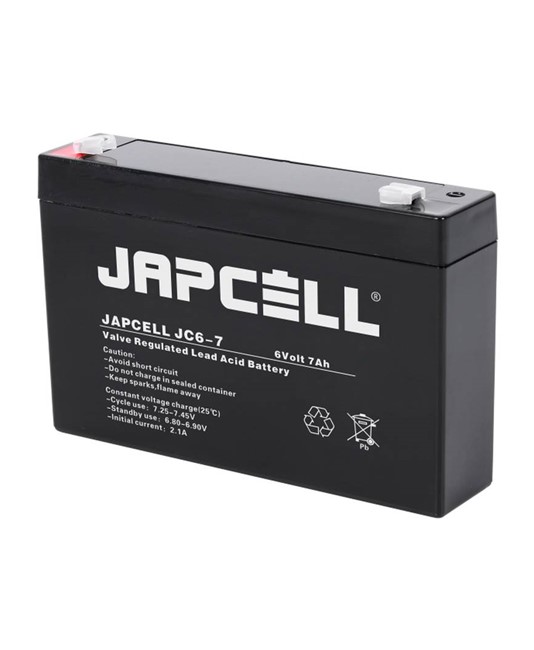 JC6-7 Batteria AGM Batteria al piombo Japcell JC6-7 Batteria AGM Batteria al piombo Japcell