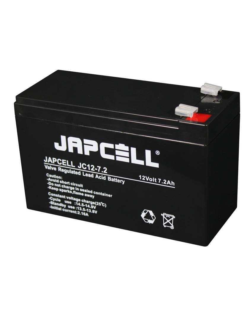 JC12-7.2 F2 (6,3 mm) AGM Batteria Japcell