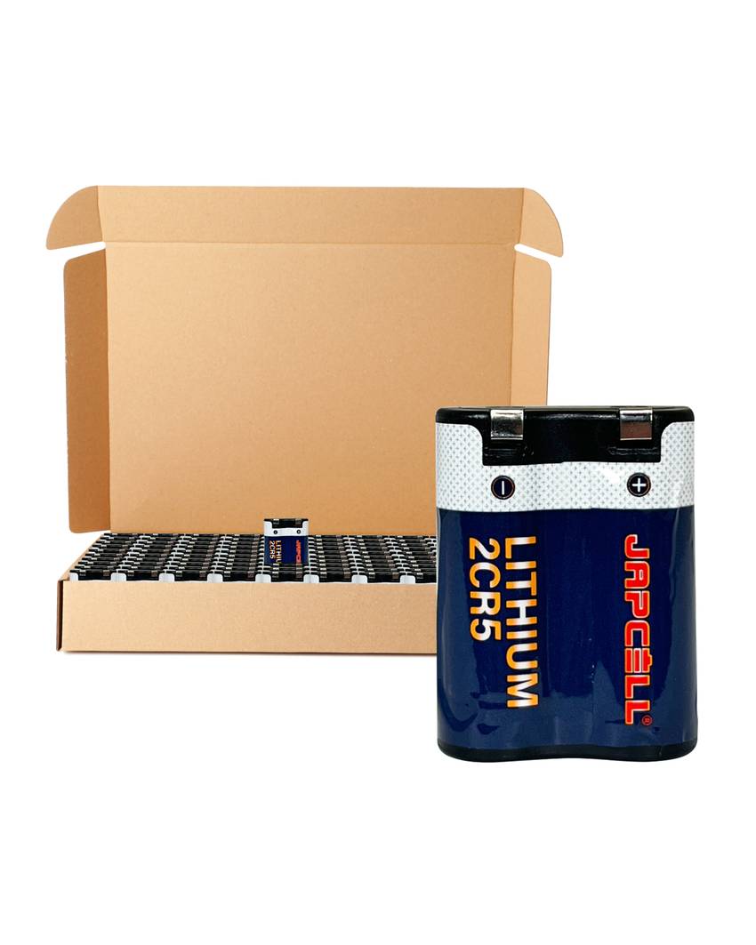 Batteria Japcell al litio 2CR5 per es. Raccordo per rubinetto Oras Japcell