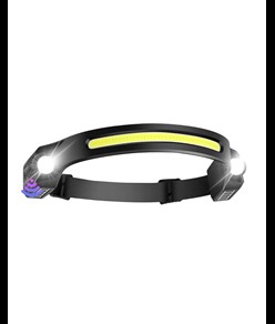HLS650 Lampada frontale ricaricabile con sensore - 650 lumen Japcell