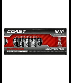 Batterie AAA LR03 Extreme Performance 10 confezioni Coast