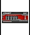 Batterie AAA LR03 Extreme Performance 10 confezioni Coast