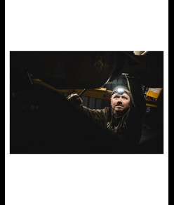 RL20RB Luce frontale ricaricabile con sistema di batterie amovibili incluso batteria aggiuntiva Coast