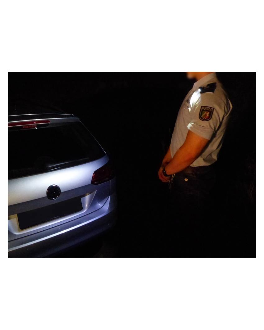 torcia con clip HX3 + luce UV - in confezione blister Coast